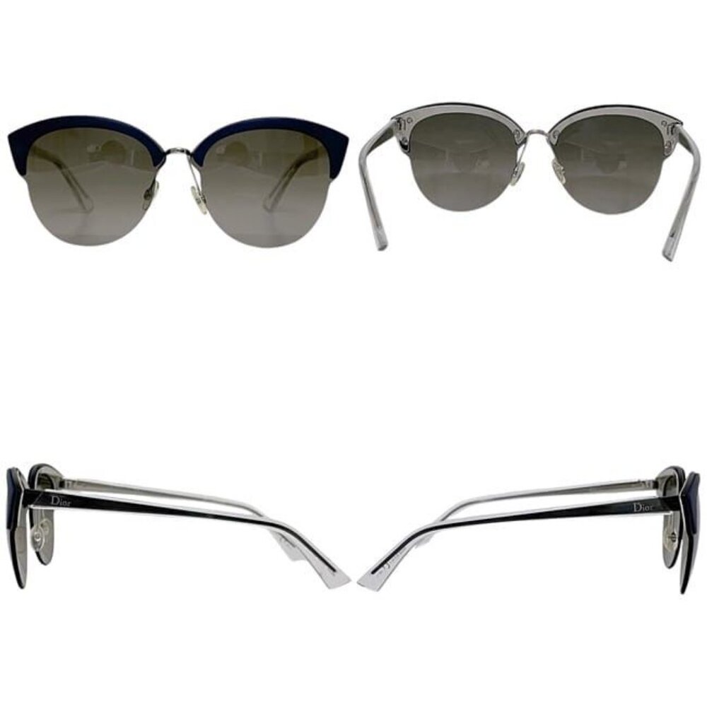 Christian Dior Sunglasses in Black Gradient Navy Clear - Picture 2 of 10